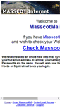 Mobile Screenshot of masscotmail.com
